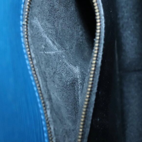 LOUIS VUITTON Epi Saint Cloud GM Shoulder Bag Toledo Blue M52195 LV Auth gh570 - Picture 9 of 16